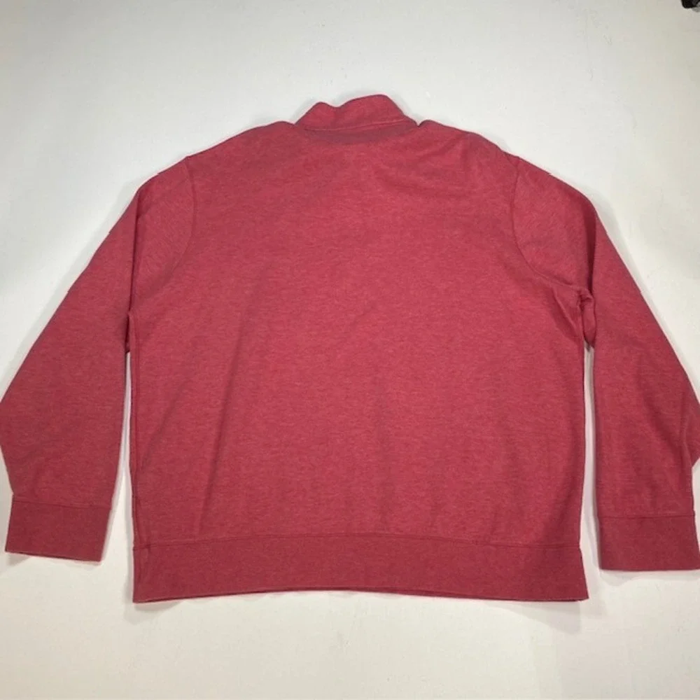 Polo Ralph Lauren Performance Quarter Zip Pullover Sweatshirt Red‎ XL